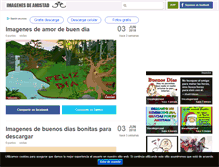 Tablet Screenshot of imagenesdeamistad.net